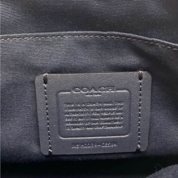 Coach Forest Green/Everglade Leather Shoulder Bag - Picture 3 of 4